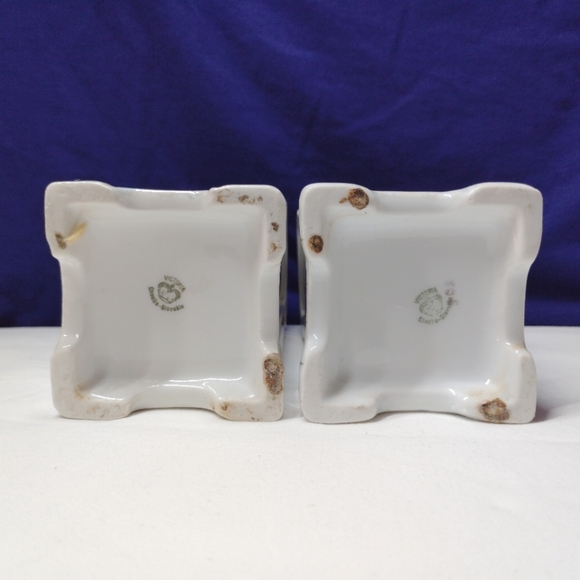 CLEARANCE Antique Oil & Vinegar Cruet Set Lustreware Victoria Czecho-Slovakia - Picture 7 of 15